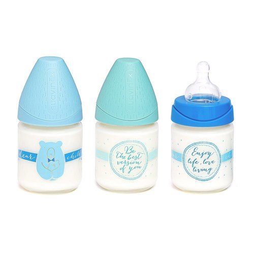 寬口玻璃奶瓶120ML