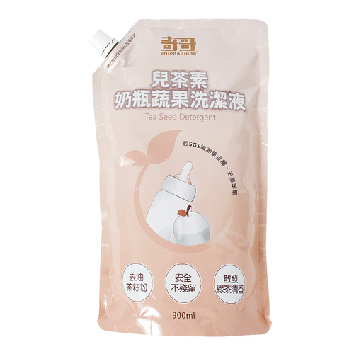 兒茶素奶瓶蔬果洗潔液-補充包900ml