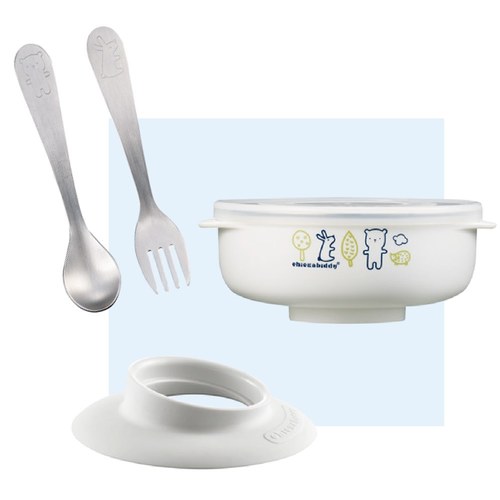抗菌不鏽鋼點心餐具四件組