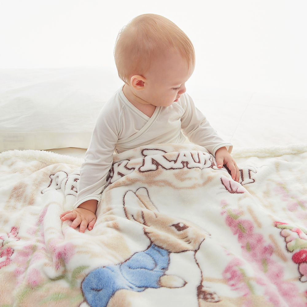 比得兔英倫小羊羔絨毯 蓋毯禮盒 毛毯 紗布被 被胎被毯紡品禮盒 奇哥online Store