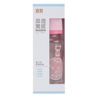 晶透實感寬口玻璃奶瓶(240ML)