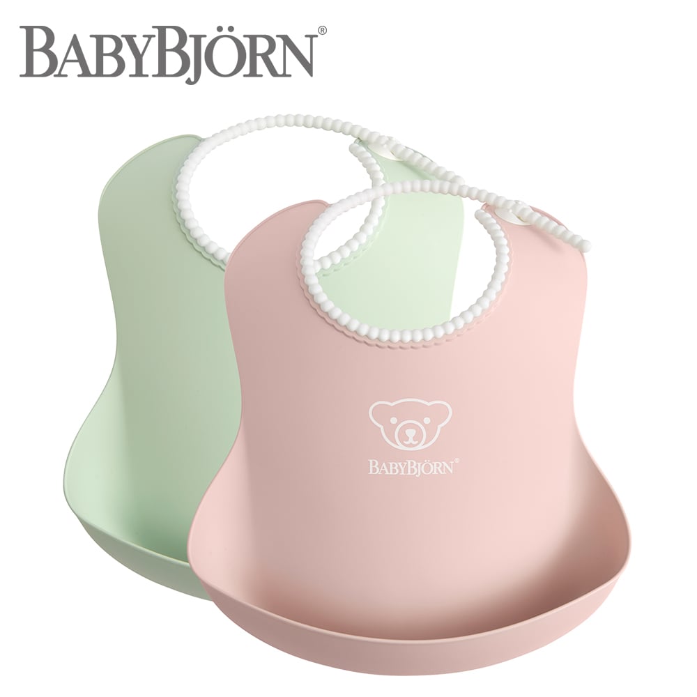 BabyBjörn 軟膠珠邊防屑圍兜商品