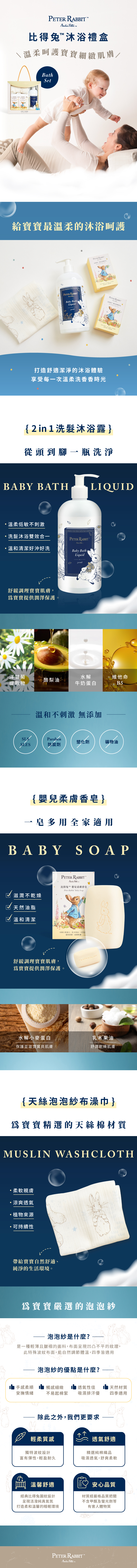 奇哥嬰兒沐浴清潔推薦|比得兔沐浴禮盒 奇哥嬰兒沐浴清潔推薦|比得兔沐浴禮盒