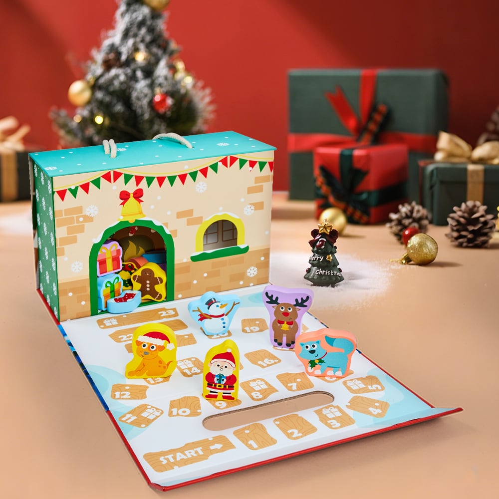 Hape 聖誕驚喜倒數曆-經典桌遊 Hape 聖誕驚喜倒數曆-經典桌遊