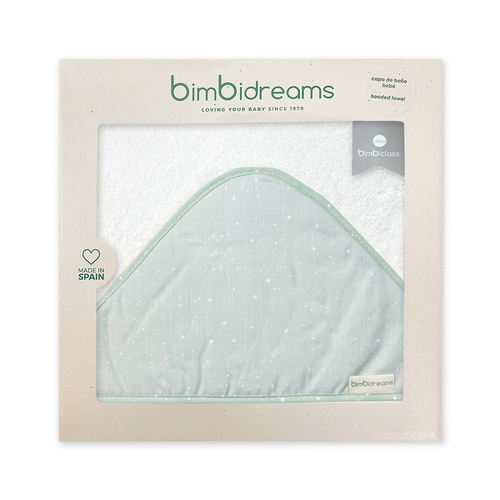bimbidreams 純棉連帽圍裙式浴巾禮盒 bimbidreams 純棉連帽圍裙式浴巾禮盒