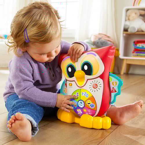 費雪LINKIMALS聲光學習小貓頭鷹 費雪LINKIMALS聲光學習小貓頭鷹