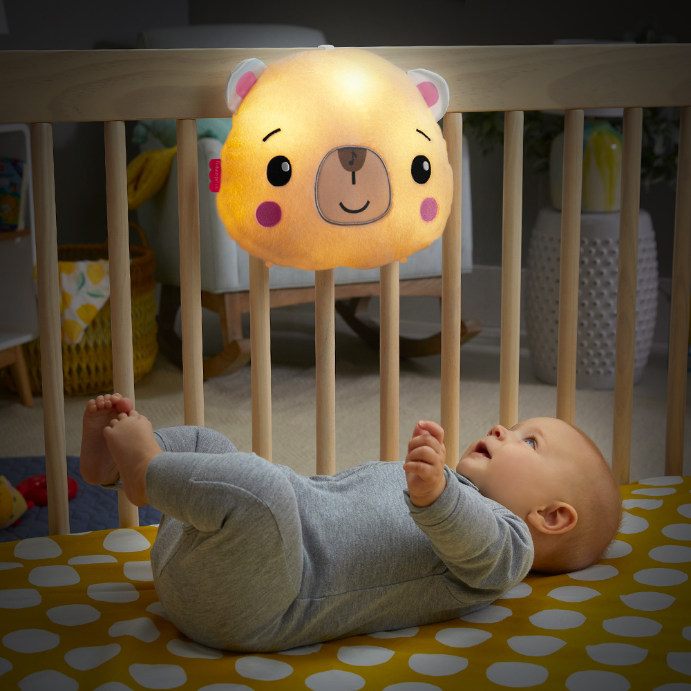 幫助嬰兒入睡推薦「費雪安撫睡眠小熊」