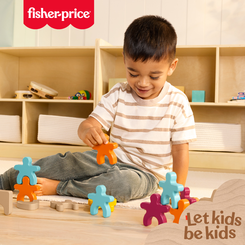 奇哥玩具推薦:費雪木製玩具蒙特梭利疊疊樂 奇哥玩具推薦:費雪木製玩具蒙特梭利疊疊樂