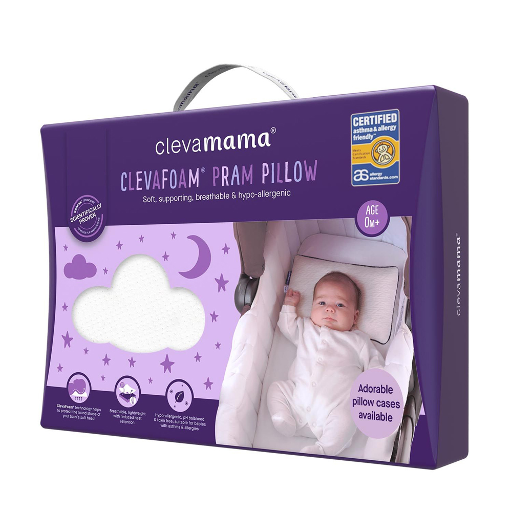 Cleva Foam® 護頭型推車枕/萬用枕 Cleva Foam® 護頭型推車枕/萬用枕