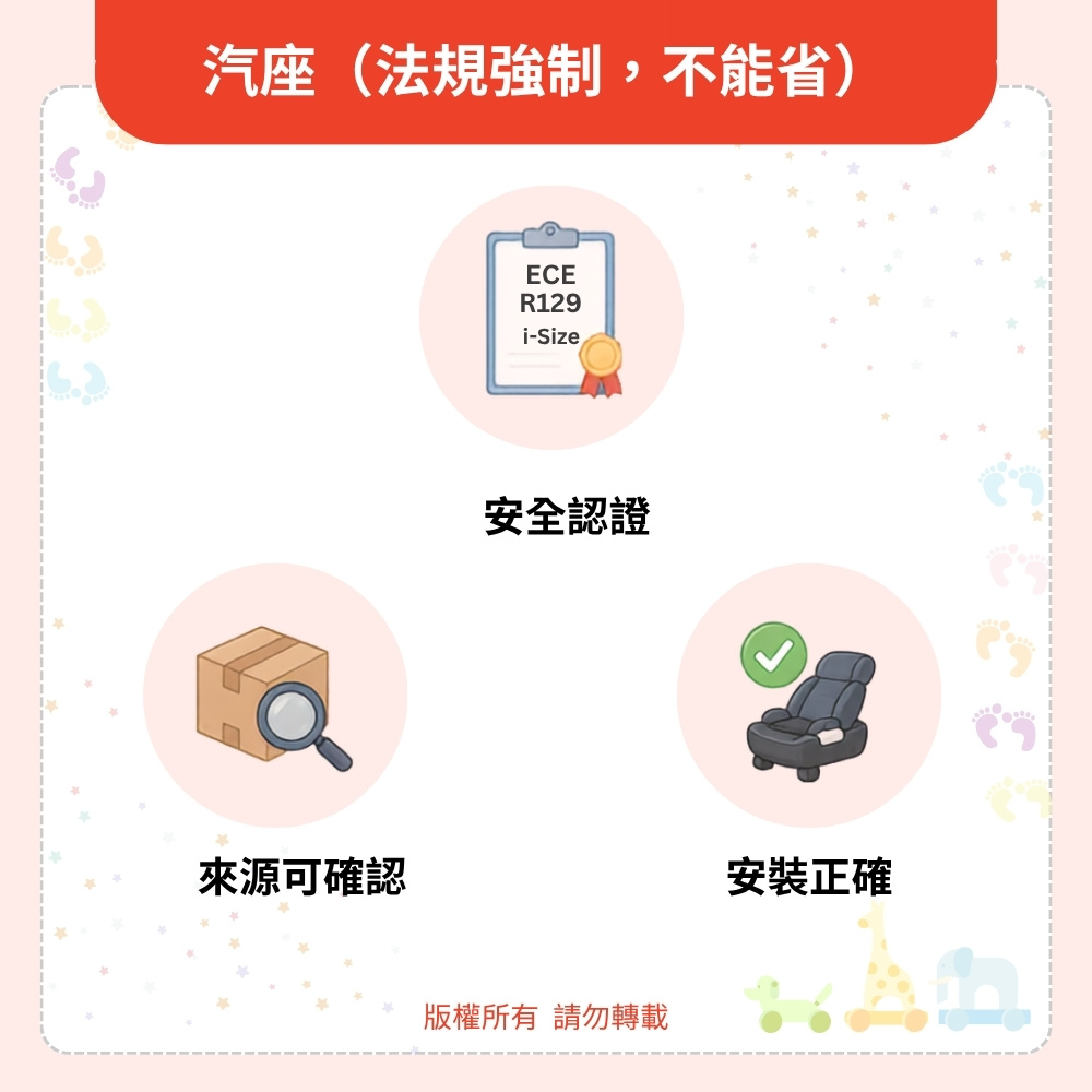 汽座（法規強制，不能省）