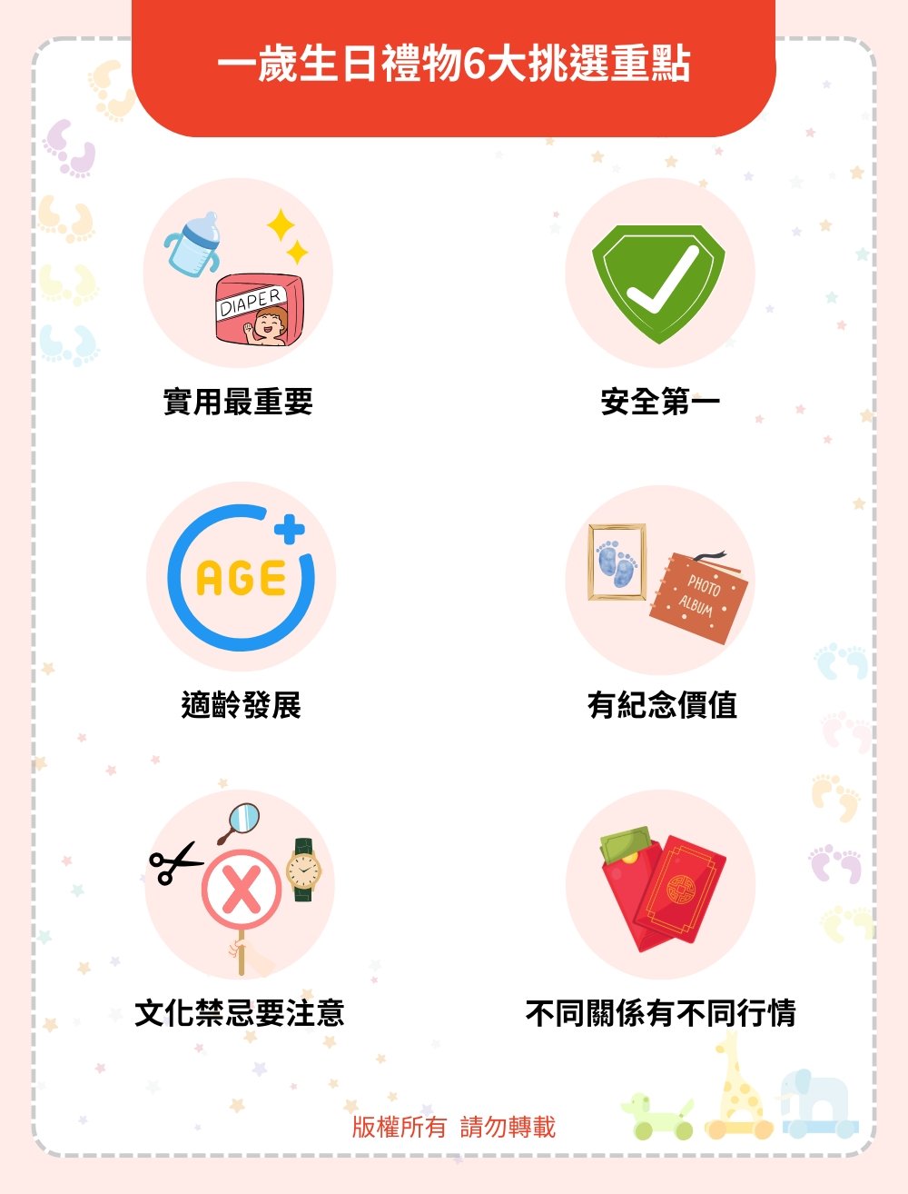 一歲生日禮物6大挑選重點 一歲生日禮物6大挑選重點