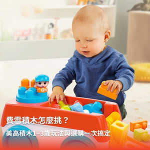 費雪積木怎麼挑？美高積木1&ndash;3歲玩法與選購一次搞定